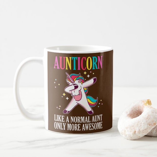 Tante wie eine normale Tante nur Phantastischer  Kaffeetasse (Mit Donut)
