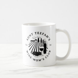 Tante-Win-Club Für Mütter T-Shirt - Schwarz Kaffeetasse