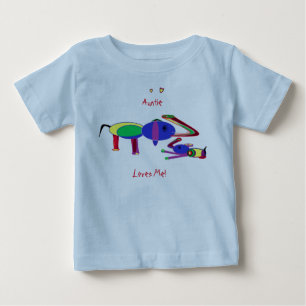 Tante Zeit - Geschenkideen für Baby Shower  Baby-T T-shirt
