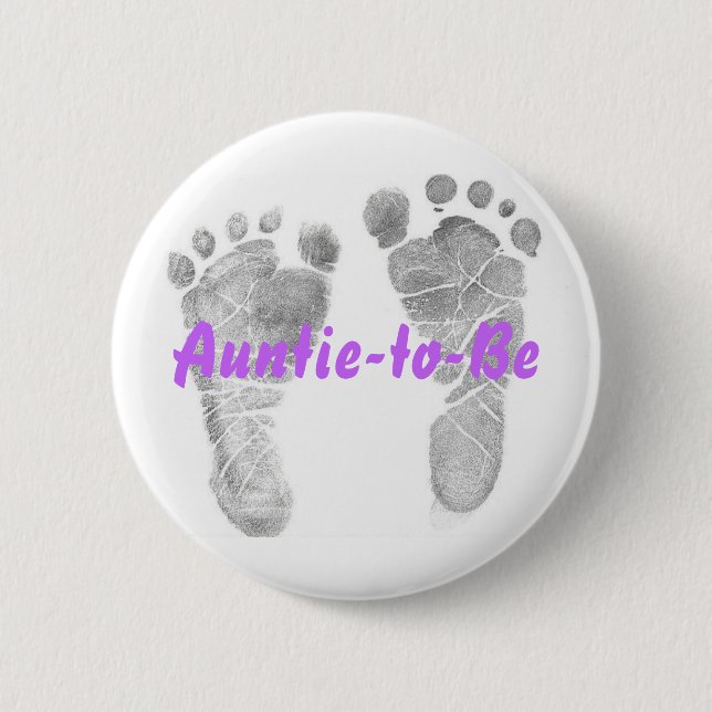 Tante-zu-Seien Sie Button (Vorderseite)