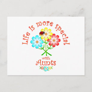 Tanten sind speziell postkarte