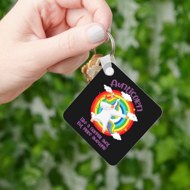 Tanten wie eine normale Tante, aber Phantastischer Schlüsselanhänger (Hand)