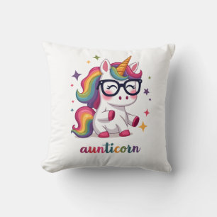 Tantentante-Dabbing-Einhorn-Tante Tante Christ Kissen
