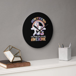 Tantigor wie eine normale Tante, nur noch awesome Große Wanduhr