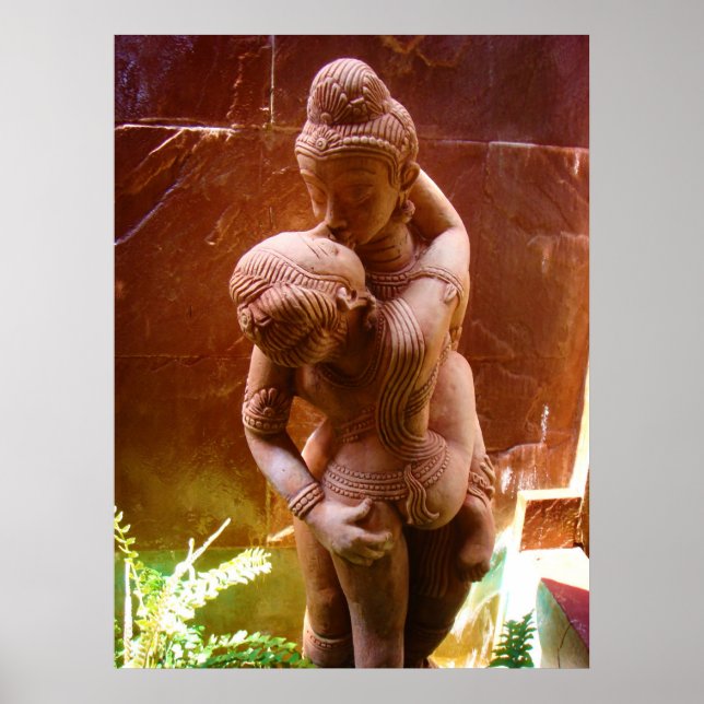 Tantric Statue Poster (Vorne)
