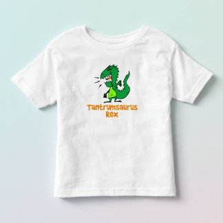 Tantrumsaurus Rex Lustiges T-Shirt für Kleinkinder