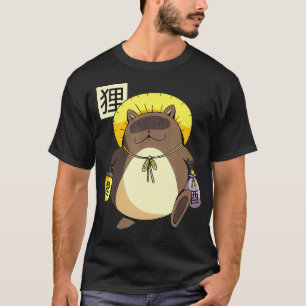 Tanuki Japanisch Marten Dog BakeDanuki Tiere  T-Shirt