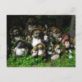 Tanuki Postkarte
