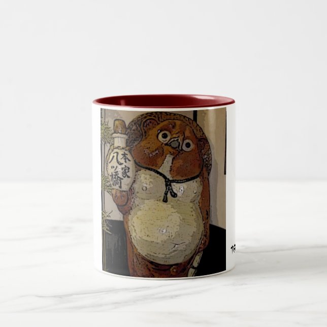 tanuki, Tanuki Zweifarbige Tasse (Mittel)