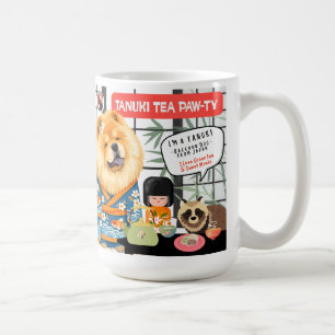 TANUKI-TEEPARTY Chow Art Muse Rezept Kaffeetasse