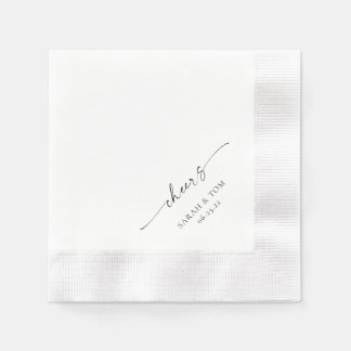 TANYA | Personalisierte Hochzeit Napkins Serviette