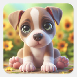 Tanya Quadratischer Aufkleber