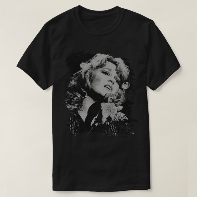 Tanya tucker Retro Poster T-Shirt (Design vorne)
