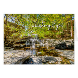 Tanyard Creek Wasserfall im Herbst