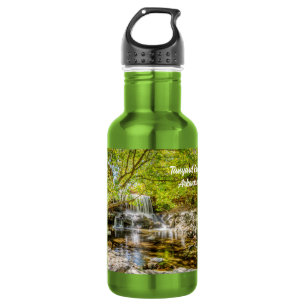 Tanyard Creek Wasserfall im Herbst Gestank Edelstahlflasche