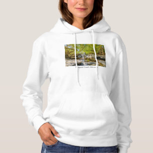Tanyard Creek Wasserfall im Herbst Hoodie