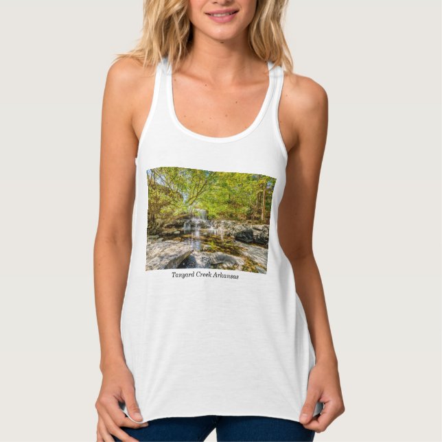 Tanyard Creek Wasserfall im Herbst Top (Vorderseite)