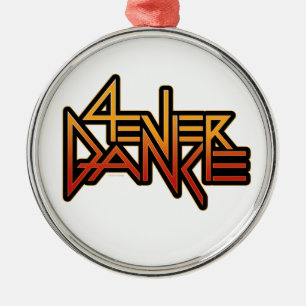 Tanz 4ever ornament aus metall