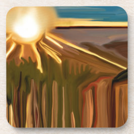 Tanz Abstrakte Kunst des Kacti Untersetzer