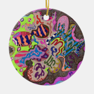 "Tanz" Abstrakte Kunst Keramik Ornament