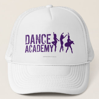 Tanz Acadmey Tänzer-Silhouette-Logo Truckerkappe