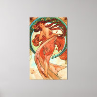 Tanz Alphonse Mucha Art Nouveau