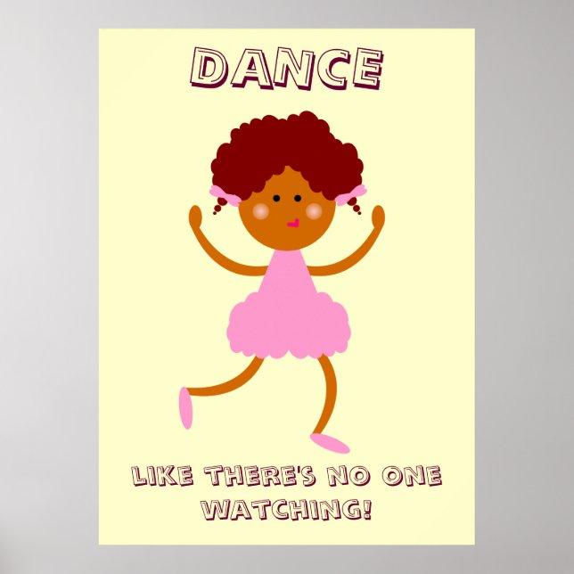 Tanz, als ob niemand zusieht! poster (Vorne)