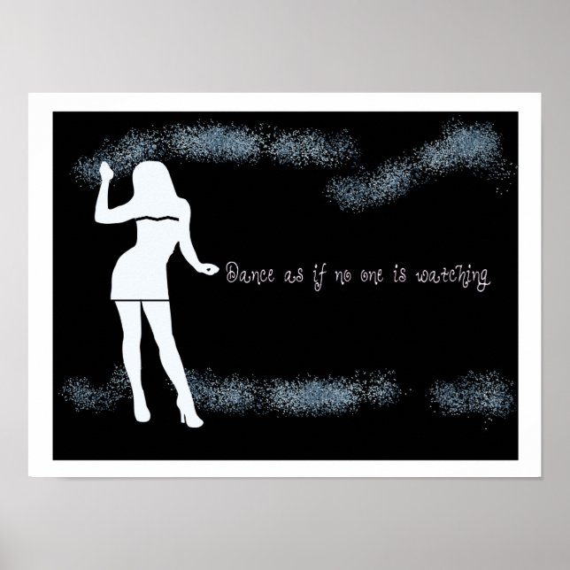 Tanz, als würde niemand zusehen poster (Vorne)