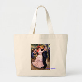 Tanz an Bougival Handtasche Jumbo Stoffbeutel