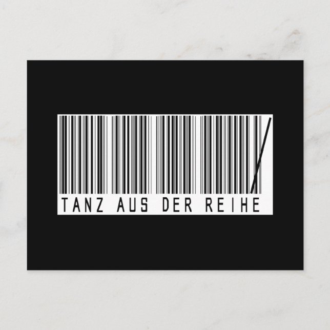 Tanz aus der Reihe Postkarte (Vorderseite)