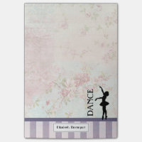 Tanz - Ballerina-Silhouette über Vintagen Hintergr