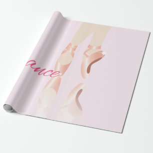 Tanz Ballet Slipper Geschenkpapier