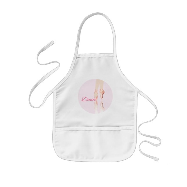 Tanz Ballet Slipper Kinderschürze (Vorne)
