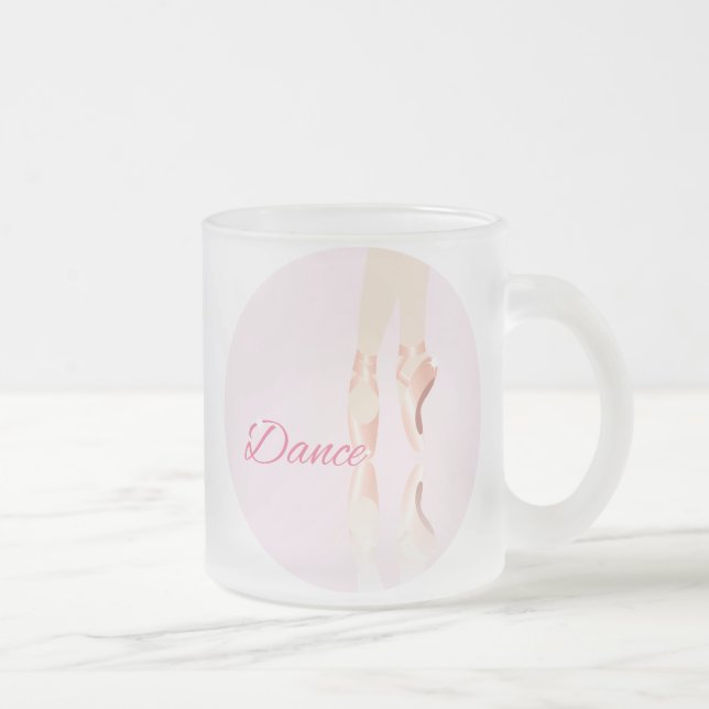 Tanz Ballet Slipper Mattglastasse (Rechts)