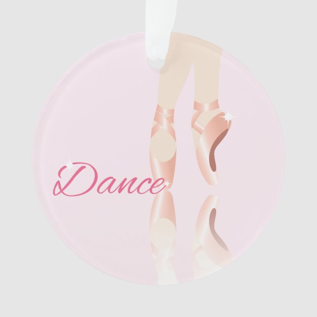 Tanz Ballet Slipper Ornament (Vorderseite)