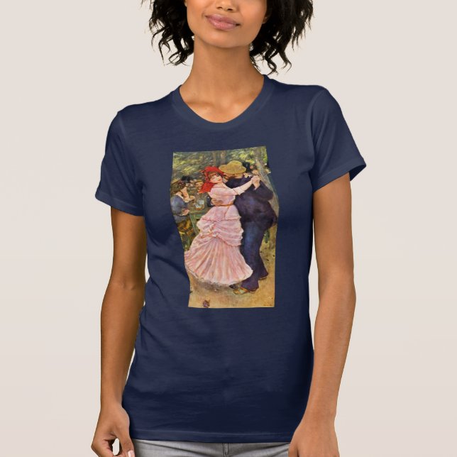 Tanz bei Bougival durch Pierre-Auguste Renoir T-Shirt (Vorderseite)