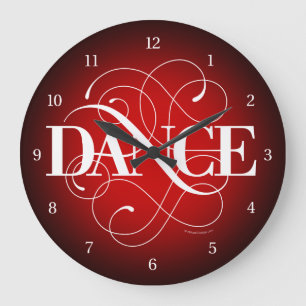 Tanz Blühe große Uhr
