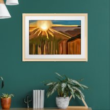 Tanz der Abstrakten Kakteen