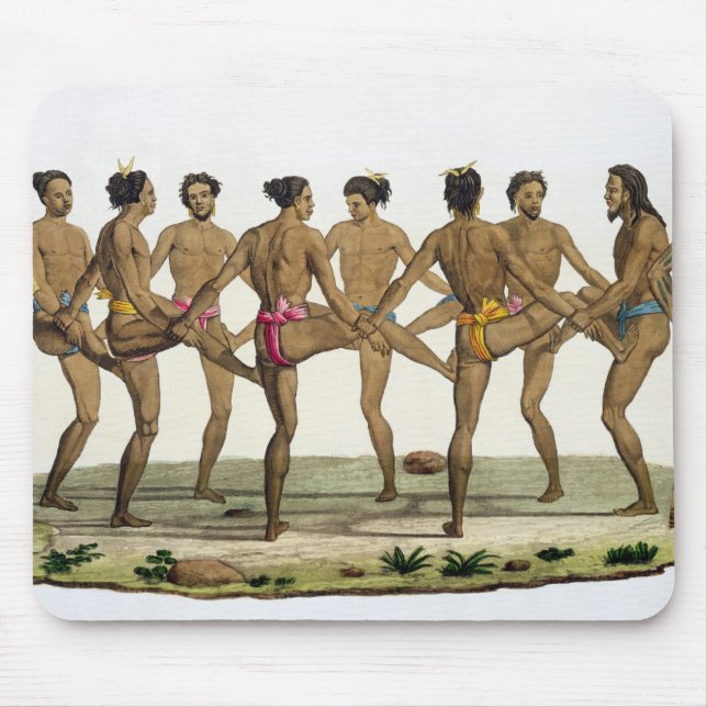 Tanz der Caroline-Inselbewohner, überziehen 22 von Mousepad (Vorne)