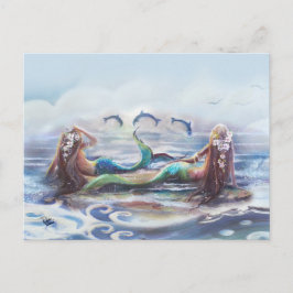 Tanz der Delphine Postkarte