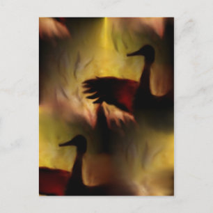 Tanz der Krane Postkarte