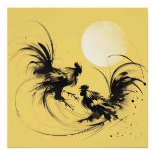 Tanz der Rooster Poster