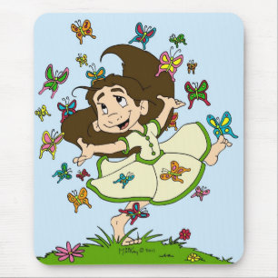 Tanz der Schmetterlinge Mousepad