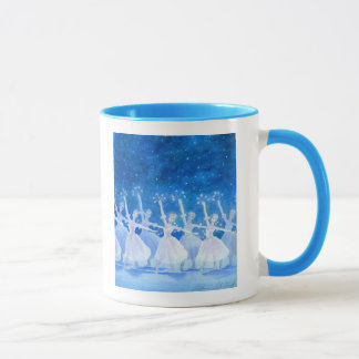 Tanz der Schneeflocke-Tasse (kundengerecht) Tasse
