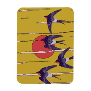 Tanz der Schwalben Magnet