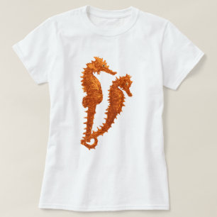 Tanz der Seepferde (orange) T-Shirt