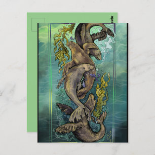 Tanz der Selkies Postkarte