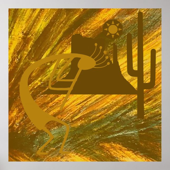 Tanz der Wüstendiät Poster (Vorne)