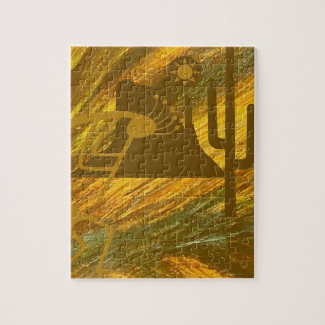 Tanz der Wüstendiät Puzzle (Vertikal)