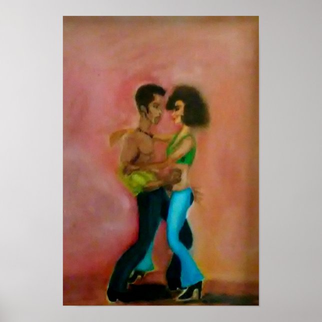 Tanz des Künstlers Roger Bates Poster (Vorne)